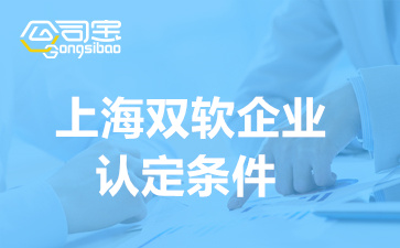 上海双软企业认定条件(双软企业认证流程)