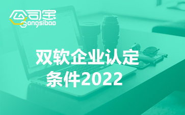 双软企业认定条件2022(双软企业认定登记材料清单)