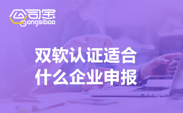 雙軟認證適合什么企業(yè)申報(雙軟認證的基本條件)