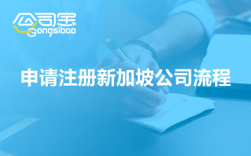 申請(qǐng)注冊(cè)新加坡公司流程