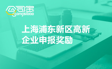 上海浦东新区高新企业申报奖励