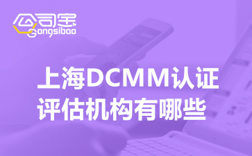 上海DCMM认证评估机构有哪些(DCMM认证评估所需的资料)