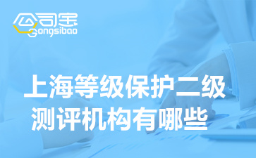 上海等级保护二级测评机构有哪些,二级等保测评内容是什么
