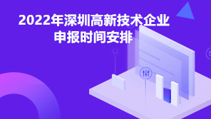 2022年深圳高新技术企业申报时间,高企认定的好处