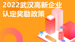 2022武汉高新企业认定奖励政策,武汉高新企业资金扶持额度